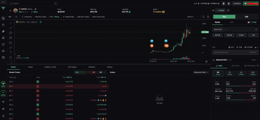 bullx trade