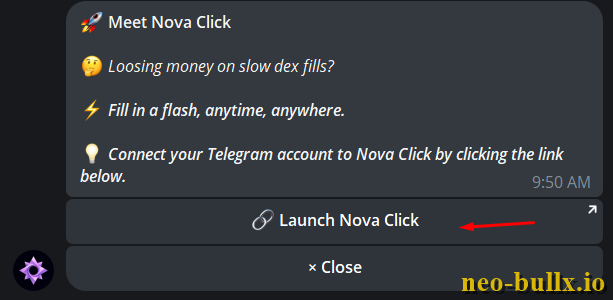 start nova bot